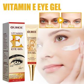 OUHOE Vitamin E Eye Cream, Lightened Dark Circles Crow's Feet, Firmed And Moisturized Eye Cream