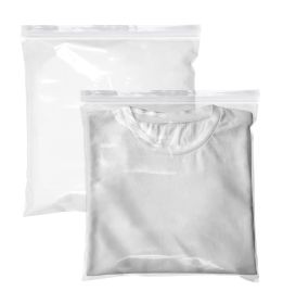 Pack of 1000 Clear Zipper Bags 12 x 12. Seal Top Polyethylene Bags 12x12. Thickness 2 mil. Plastic Poly Bags for Packing and Storing. Ideal for I