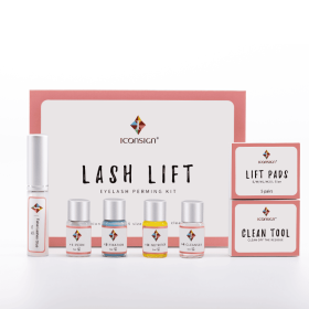 ICONSIGN Lash Lift Kit Lash Lifiting Eyelash Perming Kit Lash Curling Enhancer Eyes Makeup Tools (Option: Same as Photos)