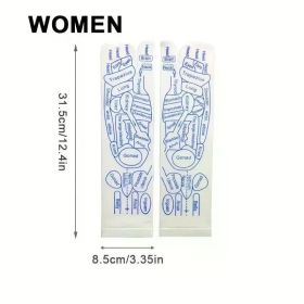 Massage Relieve Tired Feet Socks Acupressure Foot Massager Reflexology Socks Foot Acupoint Massage Tool Physiotherapy Foot Care (Color: Women Size 35-39)