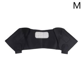 1pc Tourmaline Self-heating Unisex Heat Therapy Pad Shoulder Protector Support Body Muscle Pain Relief Health Care Heating Belt (Color: M)
