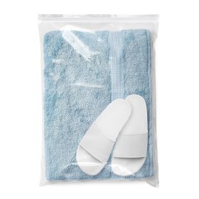 Pack of 250 Zipper Bags (Color: Clear)